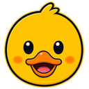 HypeDuck 오리 마스코트 로고